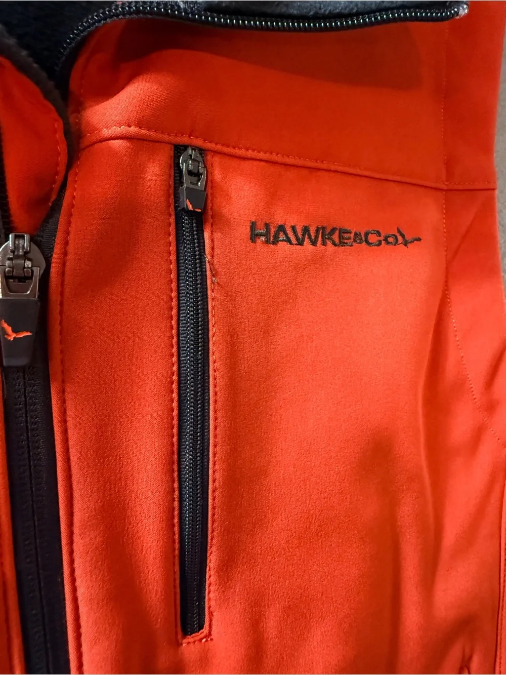 Hawke & Co -Men’s Burnt Orange Softshell Vest